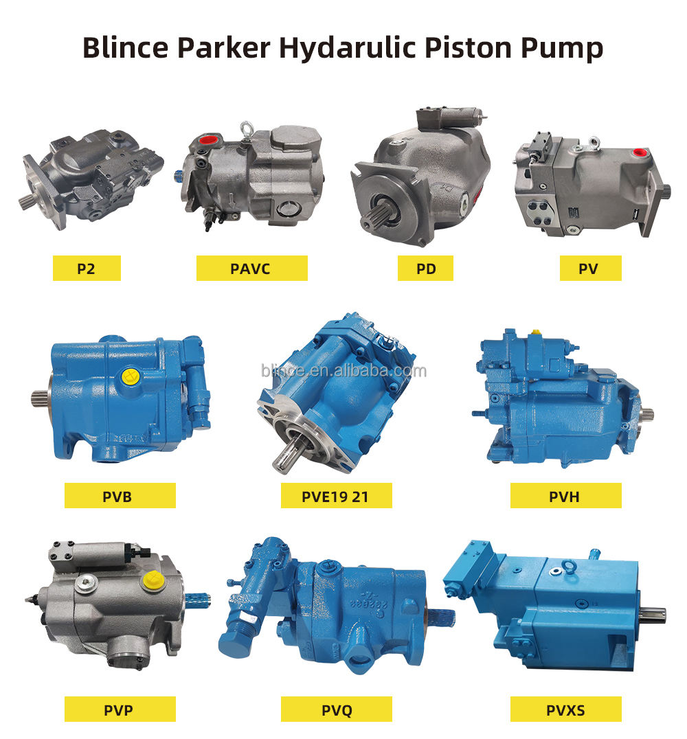 Blince Parker High Pressure PVE19 PVE21 Variable Displacement Axial Hydraulic Piston Pump
