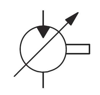 Unidirectional Variable Displacement Motor