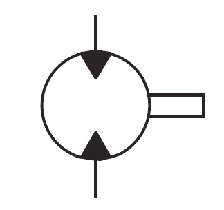 Variable Displacement Bi-rotational Motor