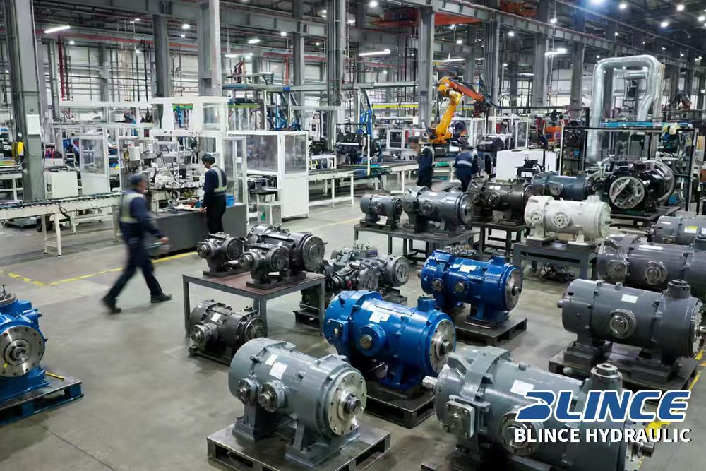 Motor production workshop of the Chinese factory