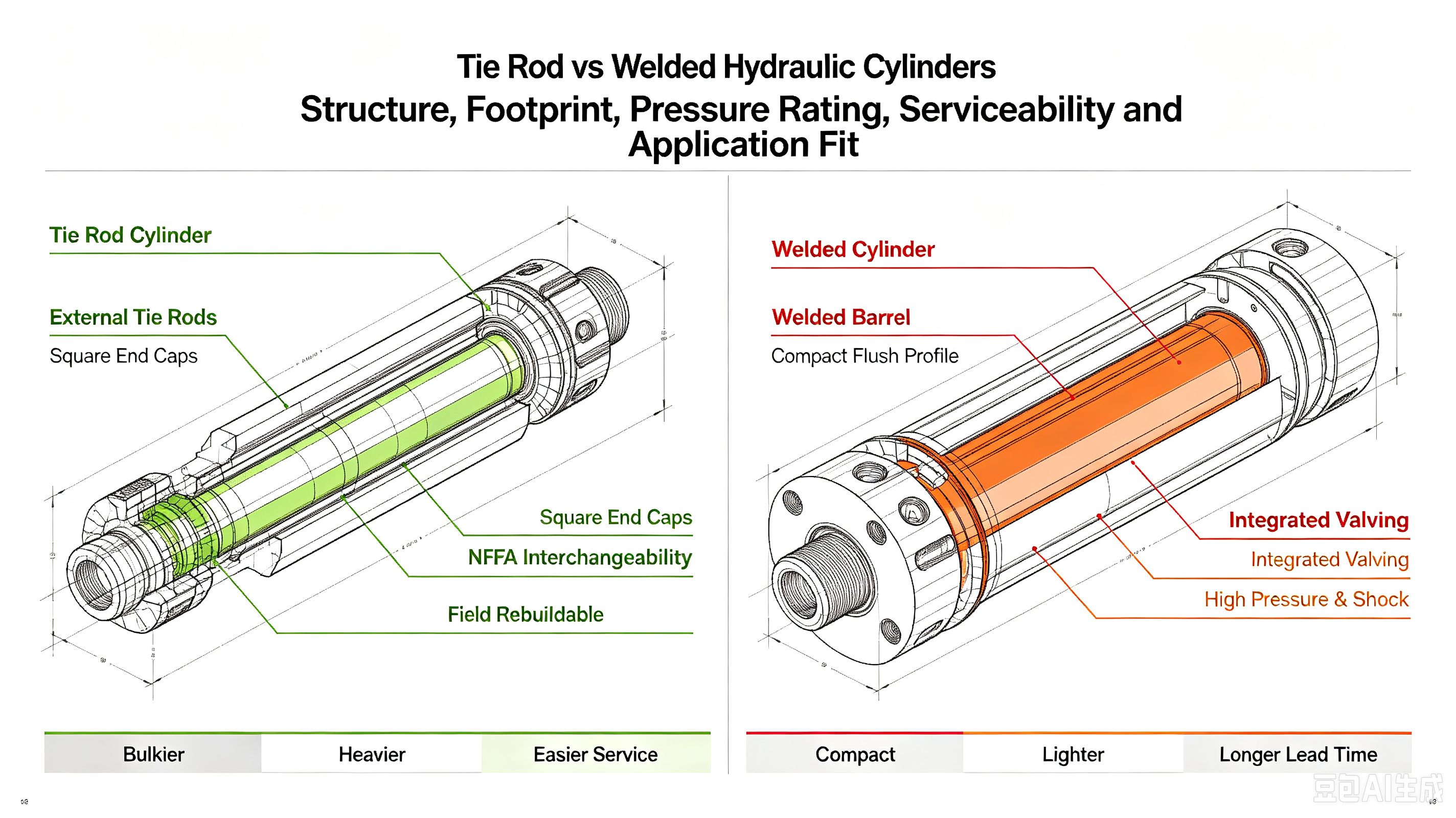 hydraulic cylinder replacement