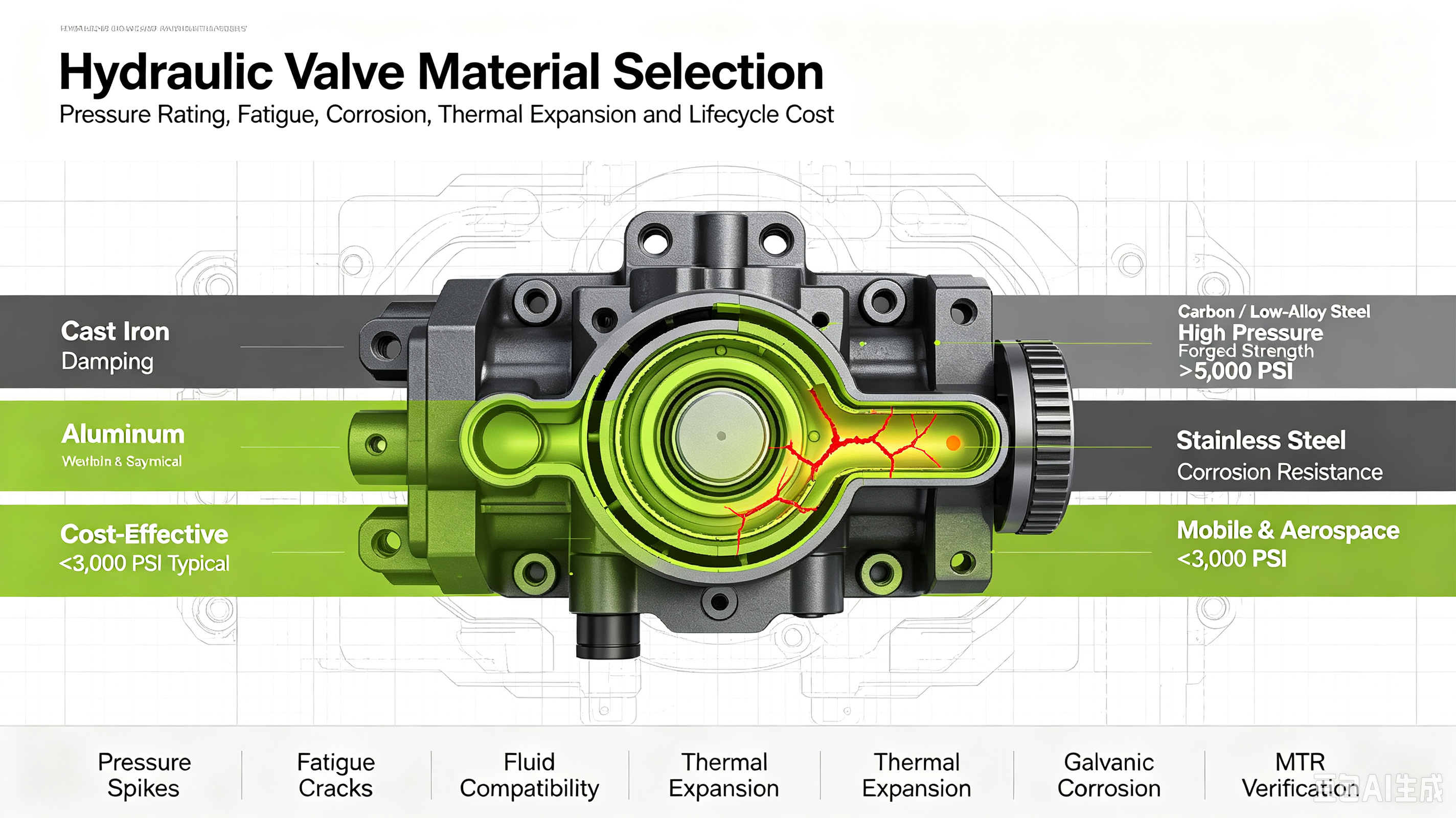 Hydraulic Valve Material Selection