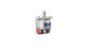 Flange mounted hydraulic gear pump with keyed shaft