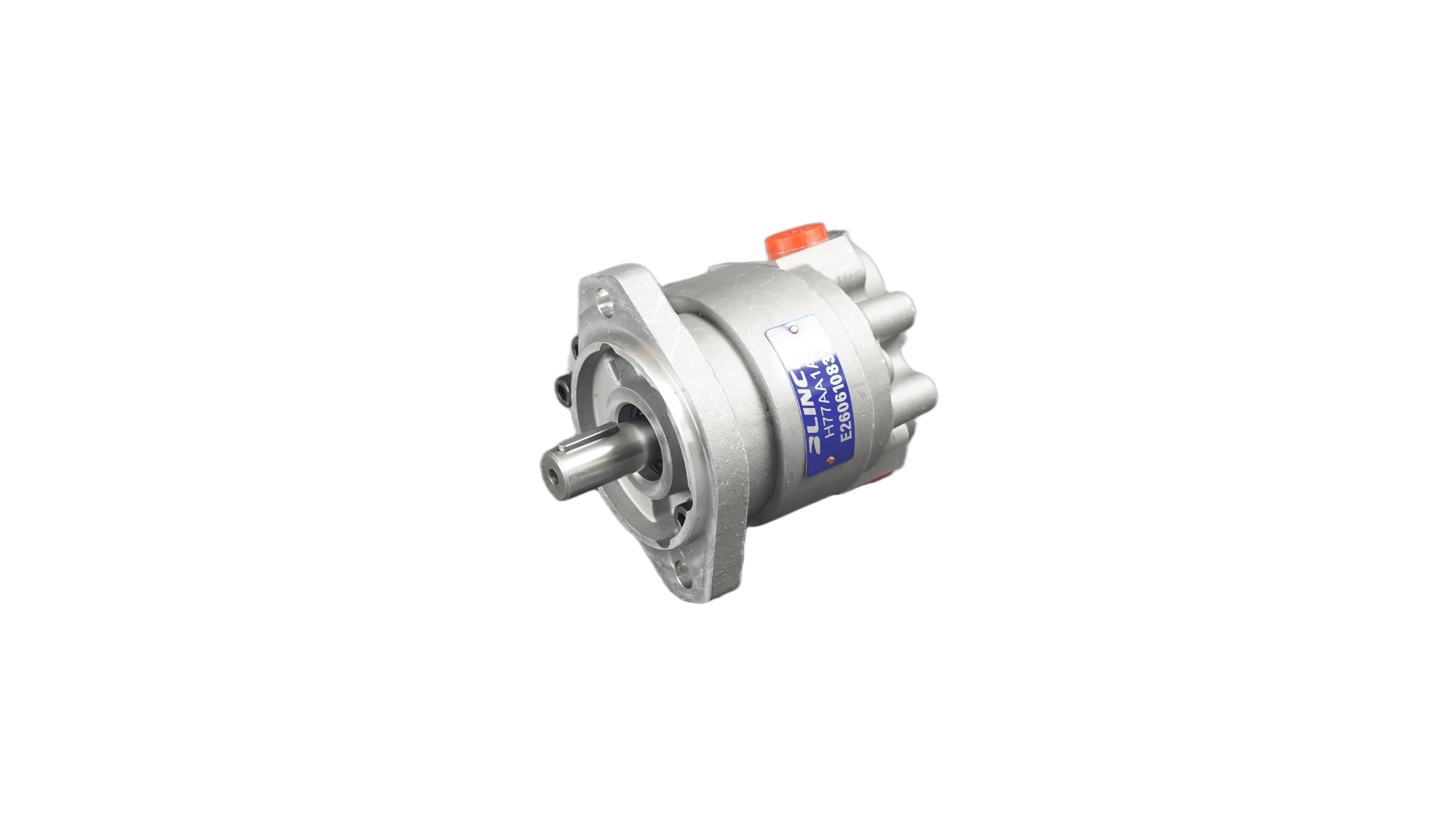 Parker H77AA1A replacement hydraulic pump side port view