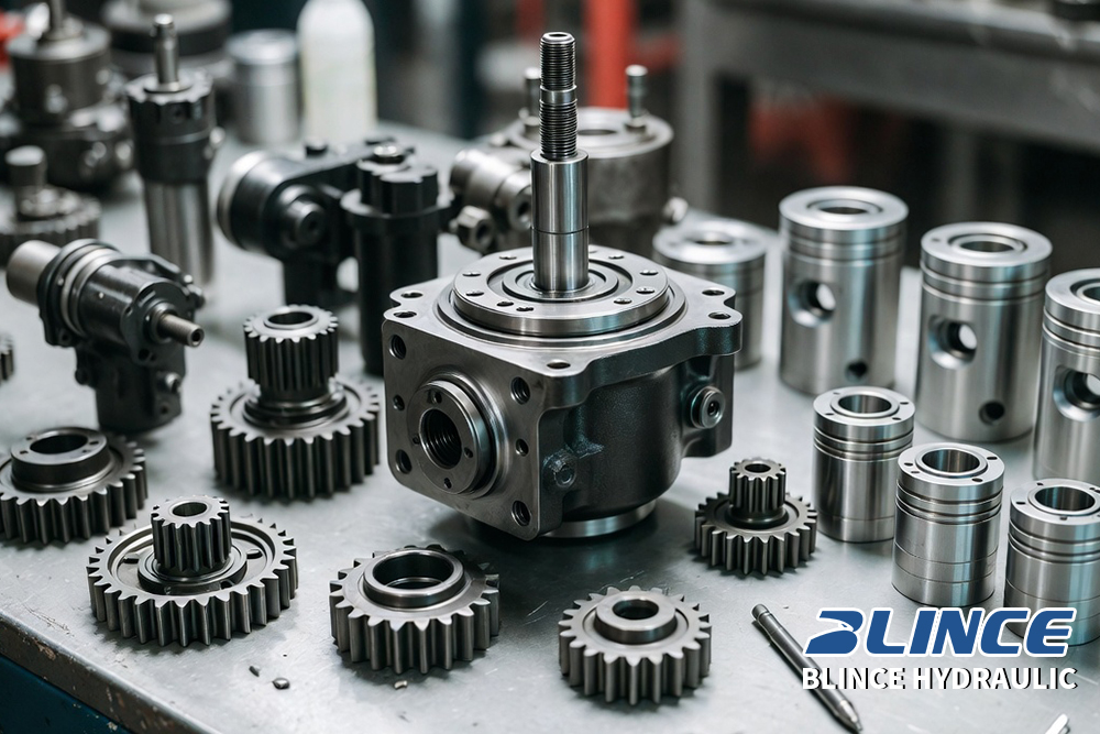 Hydraulic motor components