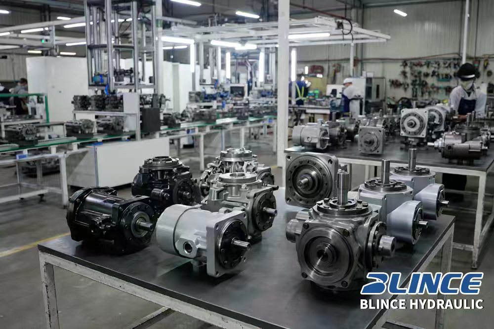 The well-assembled motors are placed on the table.