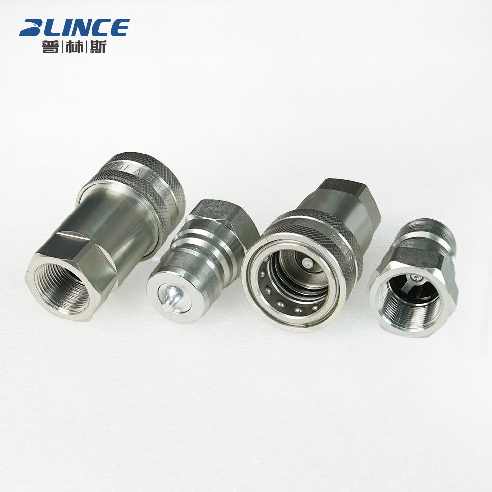 hydraulic quick release coupling set
